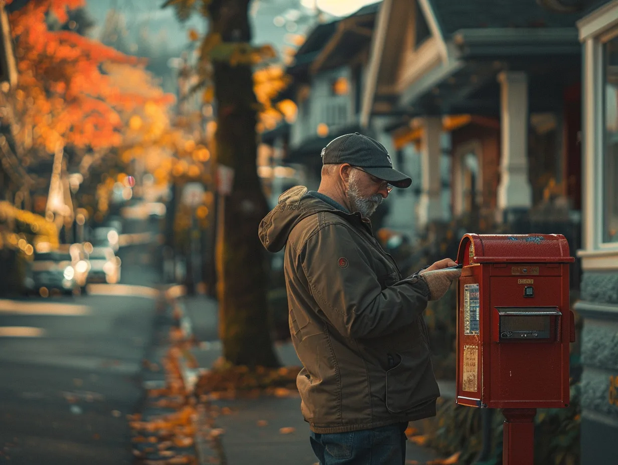 facteur  courrier
