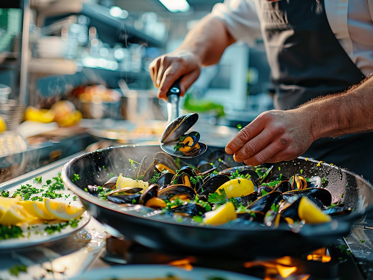 moules alimentation