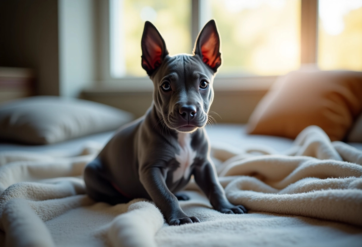 staffie bleu