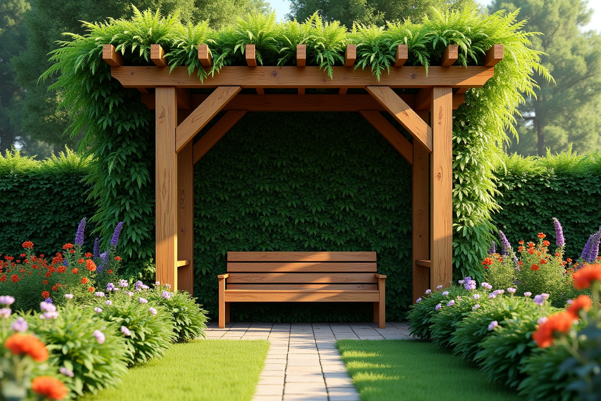 pergola bois