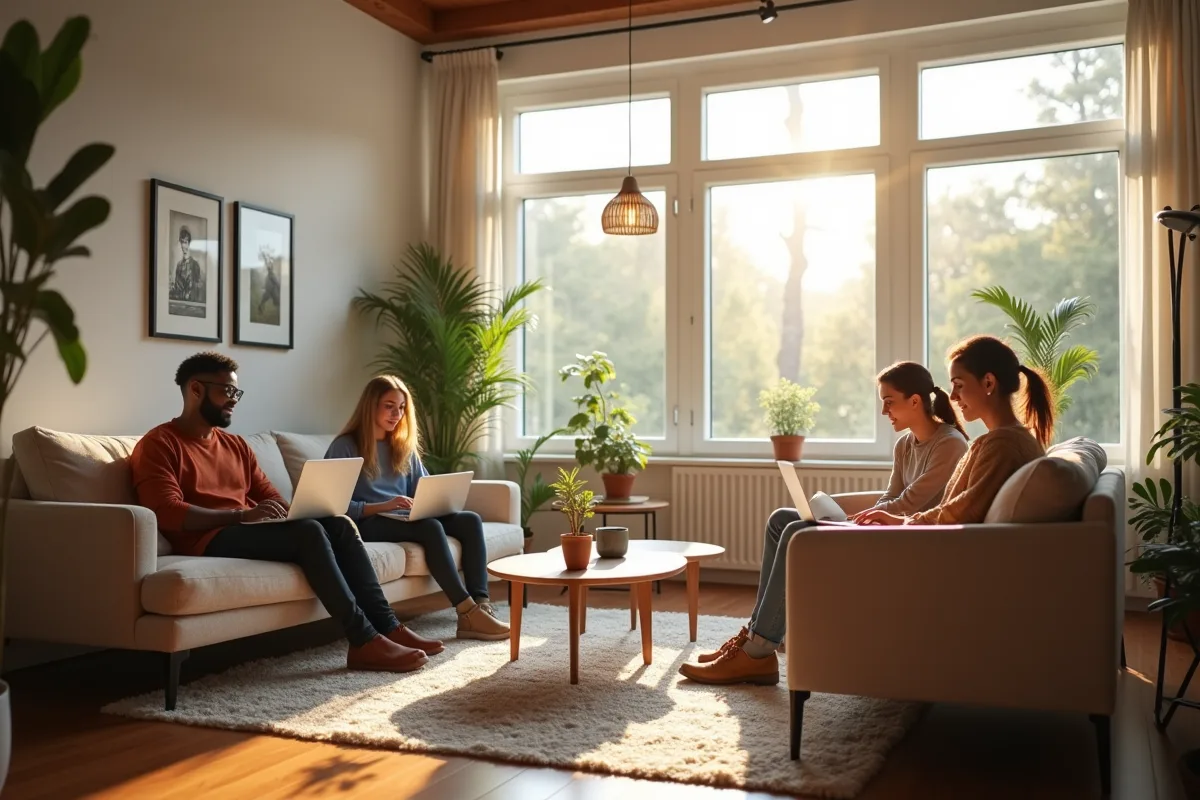 Comparaison entre coliving et colocation dans l'immobilier urbain