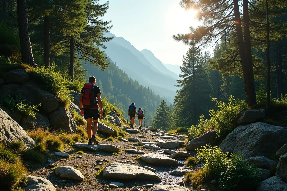 Randonnée sur le sentier des Roches dans les Vosges